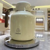 大型玻璃鋼茶壺模型提升福建茶業展廳視覺形象